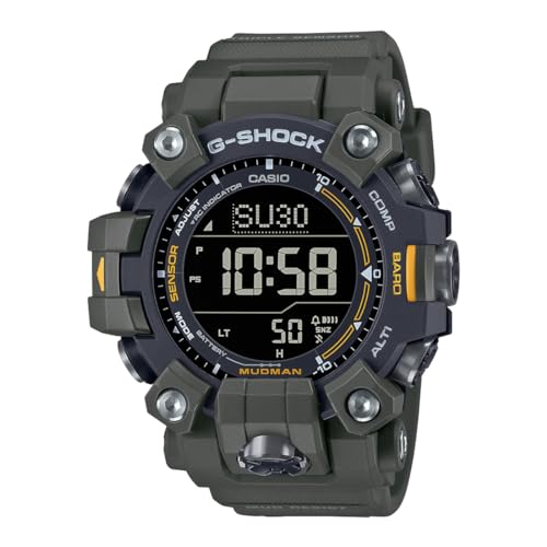 Orologio Uomo Solare Casio Master Of G Mudman Nero Gw-9500-3Er Resina