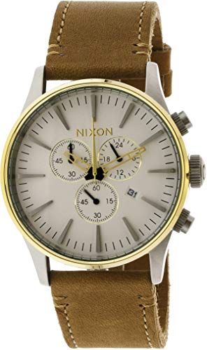 Nixon Orologio Cronografo Quarzo Adulti Unisex Con Cinturino In Pelle A405-2548-00