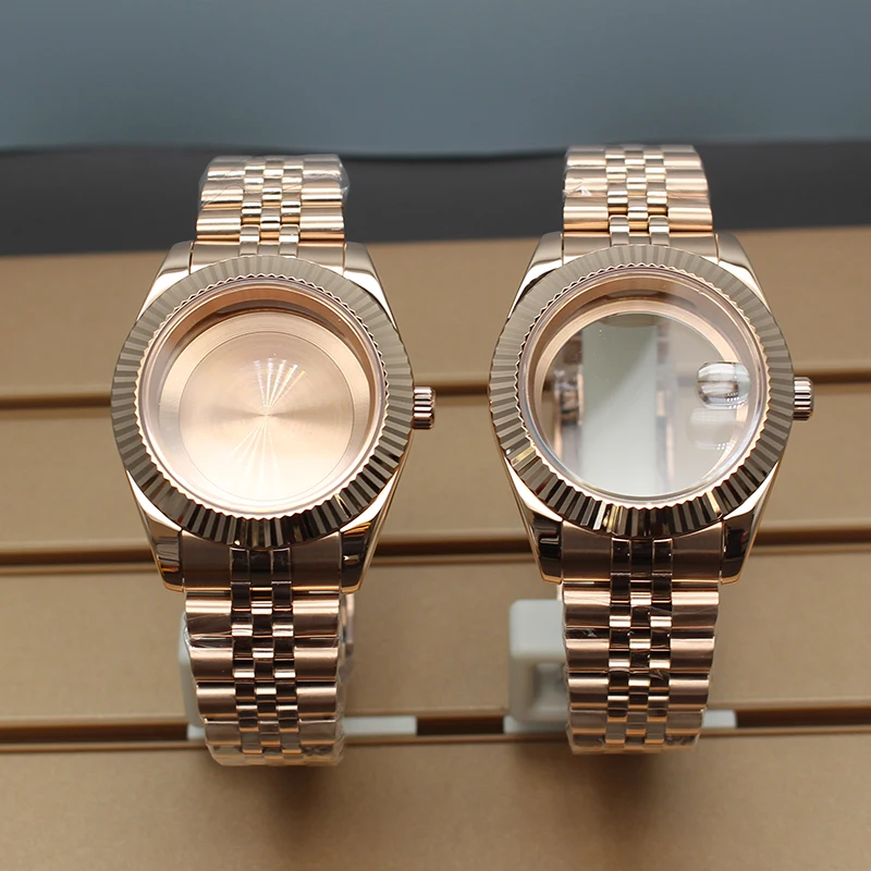 36Mm 40Mm Custodie Cinturino 28.5Mm Quadrante Per Datejust Day Date Seiko Nh35 Nh36 Miyota 8215 Movimento Sapphire Crystal Class Tools
