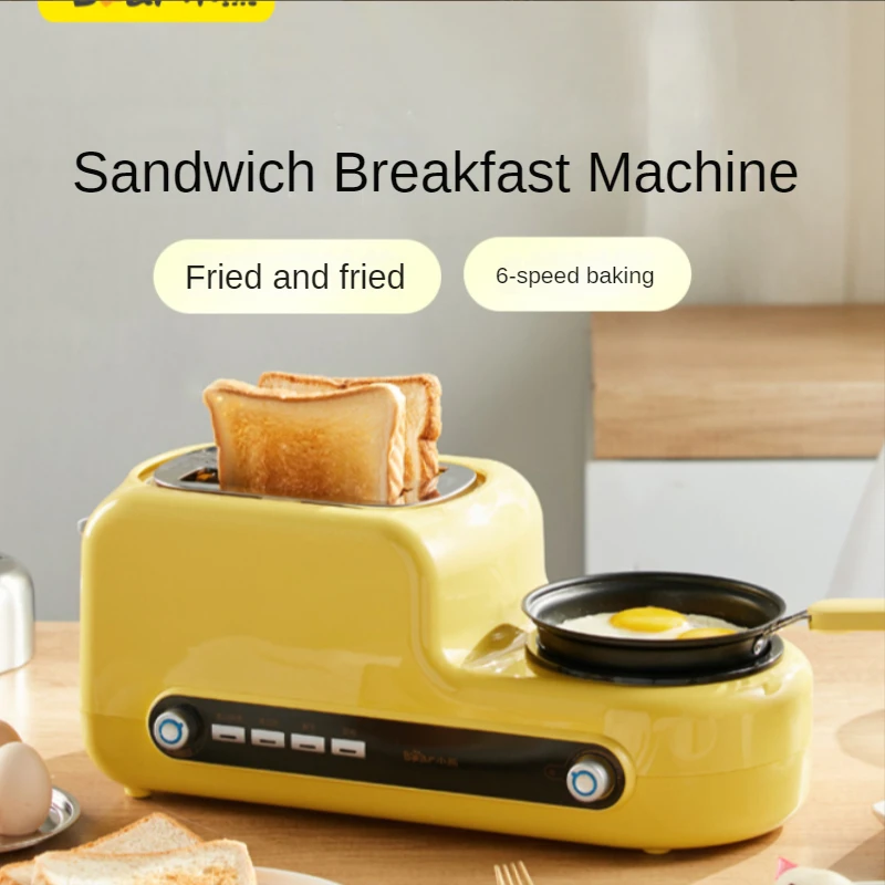Sandwich Breakfast Machine Multi-Funzione Press Toast Home Double-Sided Riscaldamento Sandwich Piccolo Tostapane