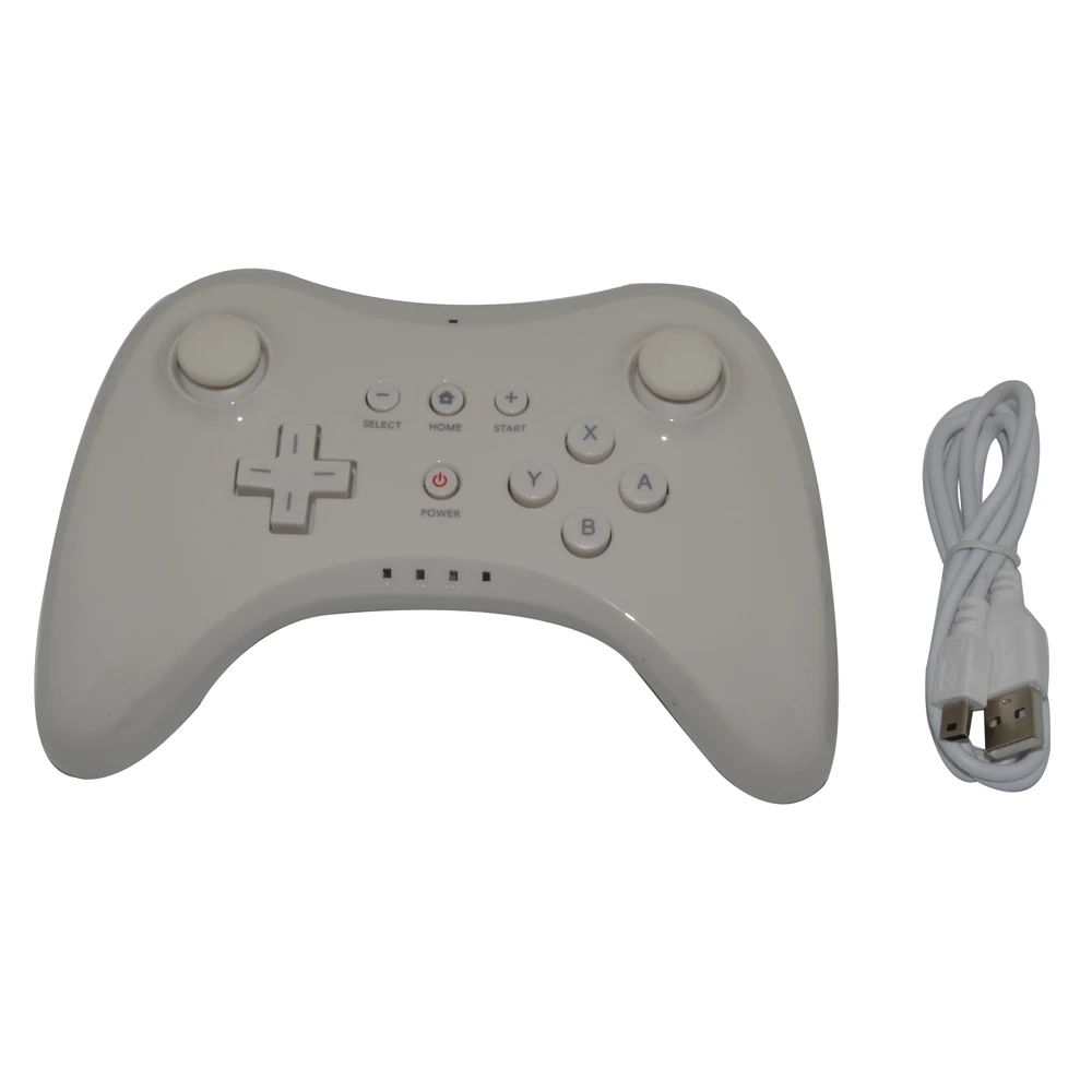 Per Controller Wii U Pro Telecomando Wireless Doppio Analogico Usb Classico Per Gamepad Wiiu Pro U