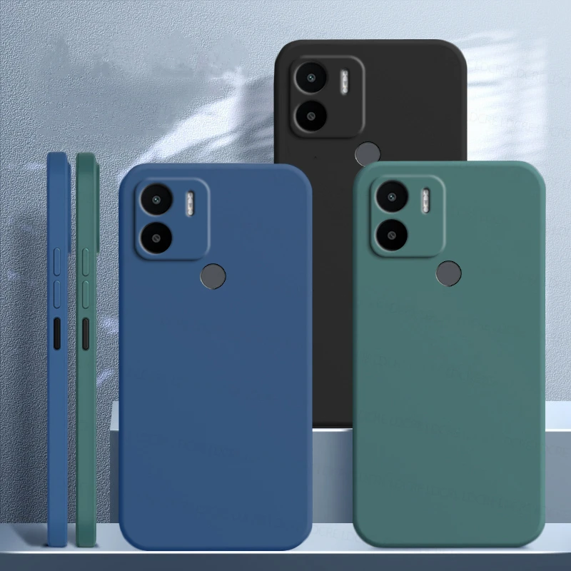 Per Xiaomi Redmi A1 Plus Custodia Xiaomi Redmi A1 + A1 Plus Cover Antiurto Tpu Silicone Liquido Cover Originale Xiaomi Redmi A1 Plus