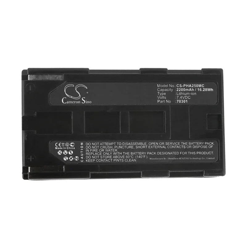 Fotocamera 2200Mah Batteria Per Fase Uno 70301 Riegl 70301 P25 P25 + P30 P30 + P40 P40 + P45 P45 + P65 Iq Iq3 Iq4 Xf