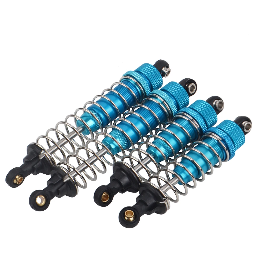 Ammortizzatore Anteriore Posteriore In Alluminio Per Rc 1/10 Tamiya Dt-02/Tt-02B/Df-02/Dt-01 Mad Fighter Mad Bull