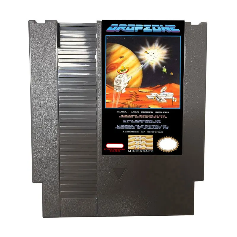 Cartuccia Di Gioco Dropzone Multe Per Console Per Videogiochi Nes Ntsc E Pal Versione 8 Bit