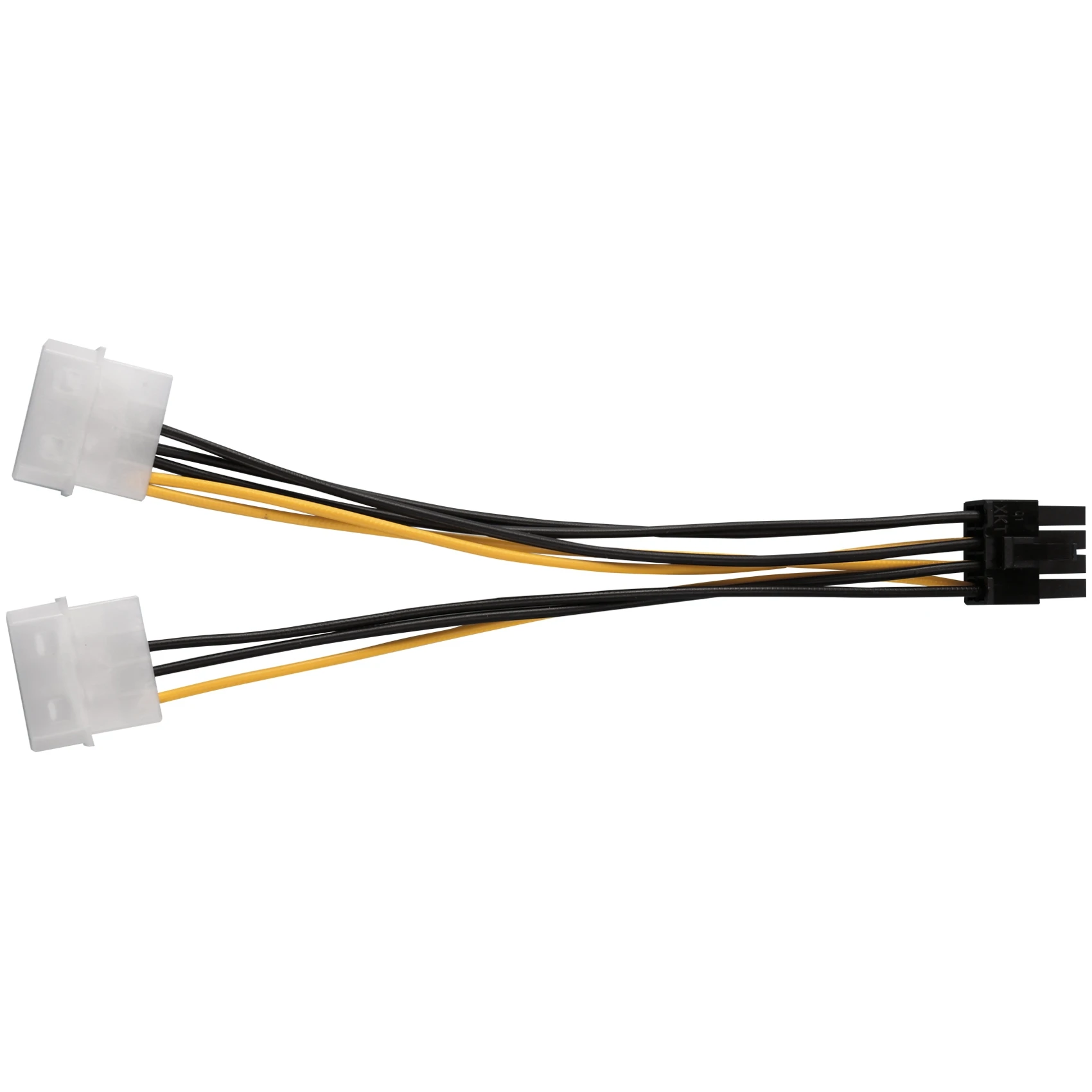 10 Pz 2 Molex 4 Pin A 8 Pin Pci Express Scheda Video Pci-E Atx Psu Convertitore Di Alimentazione Cavo-Molex A Pcie 8 Pin Cavo Adattatore