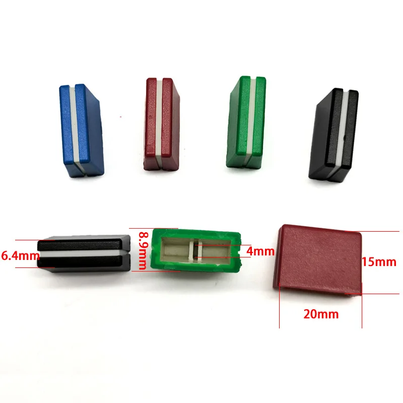 Manopola Del Potenziometro Del Miscelatore Di Colore 12Pcs Djm-707 800 909 750 850 900 2000 Manopola Del Cappuccio Del Fader Del Miscelatore