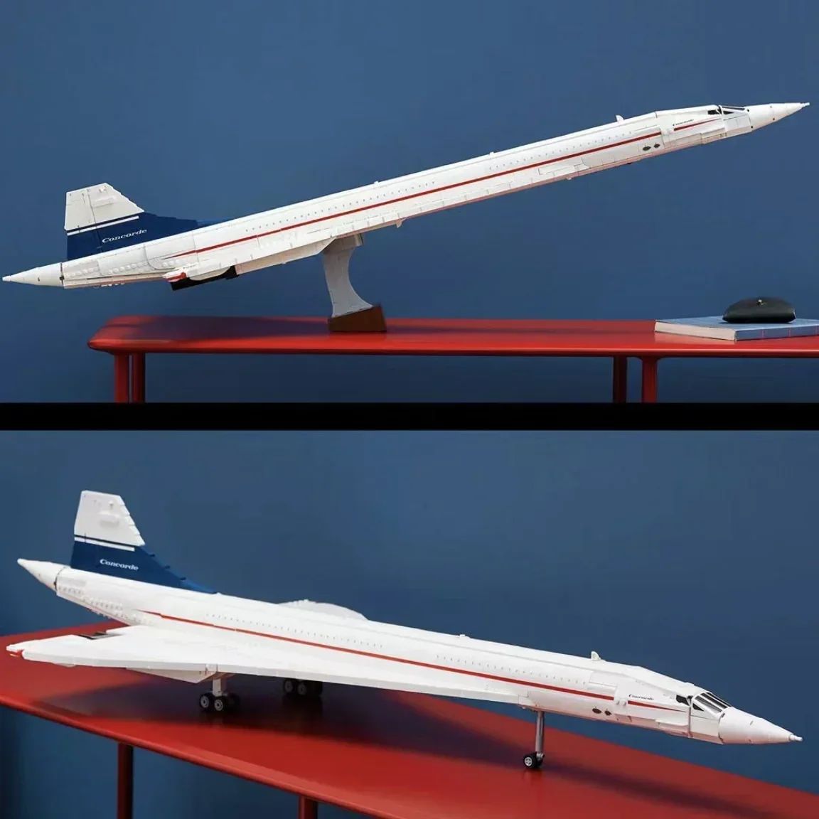 2023 Nuovo 10318 Airbus Concorde Building Kit Primo Supersonic Airliner Space Shuttle Model Giocattolo Educativo Per Bambini