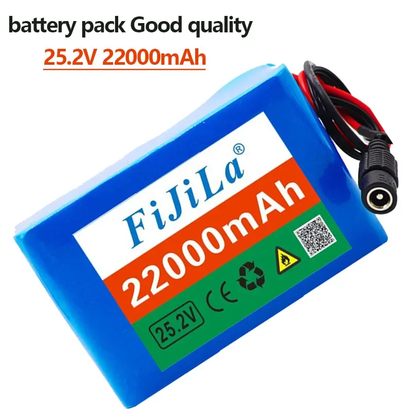 Muslimah Lithium-Batterie 25,2 V 22000Mah Elektrische Fahrrad Ciclomotore/Elektrische/Li Ionbatterie Pack Mit Pack Bms