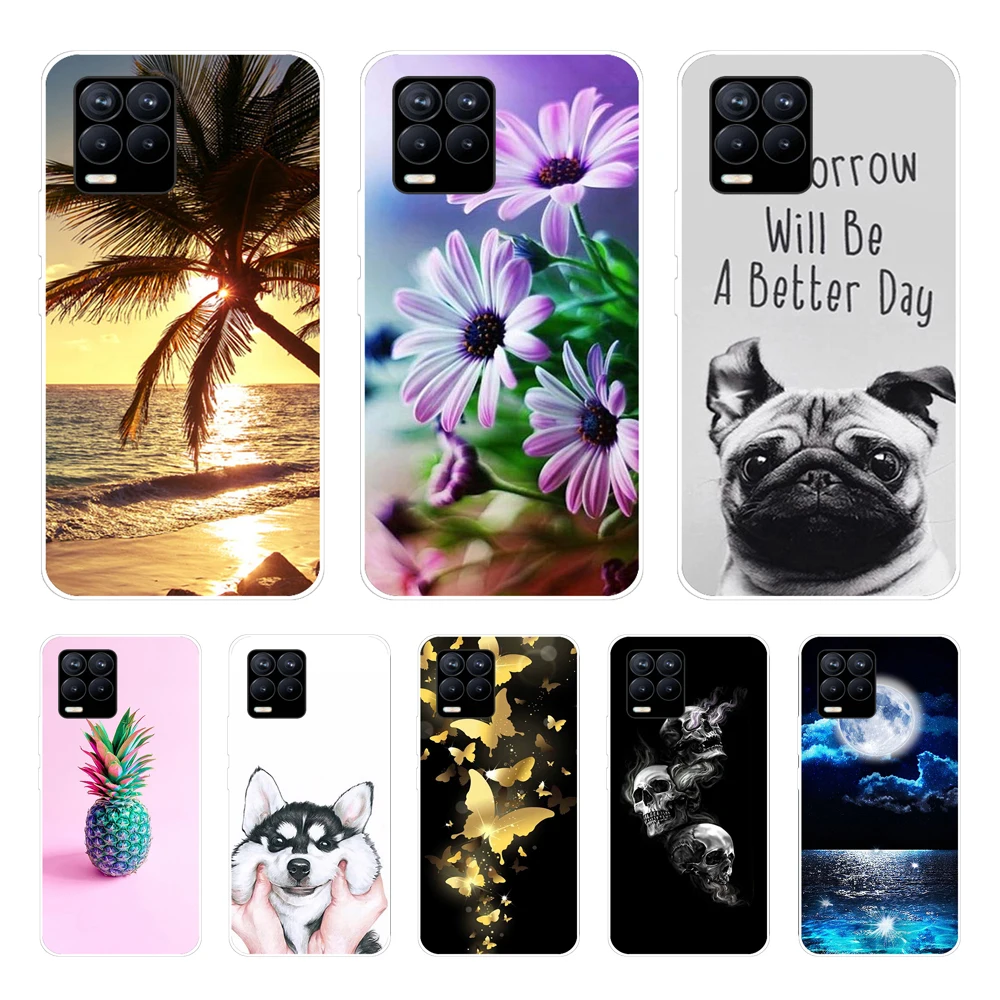 Per Realme 8 Pro Custodia Morbida In Silicone Tpu Custodie Per Oppo Realme 8 Pro Fundas Cartoon Bumper Per Realme 8 6.4 ''Realme 8Pro