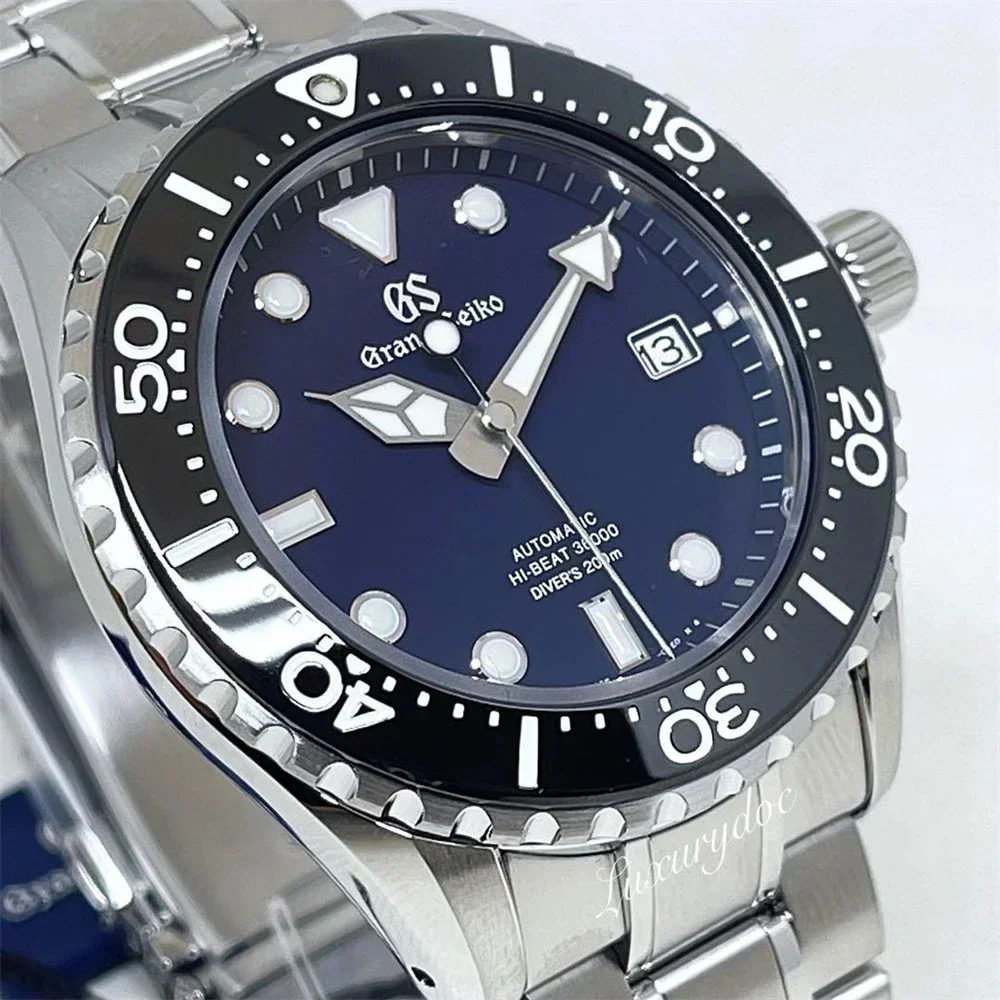 Nuovo Marchio Di Lusso Grand Seiko Slgc001G Tentagraph Evolution 9 Collection Cinturino In Acciaio Cronografo Al Quarzo Aaa Orologio Da Uomo