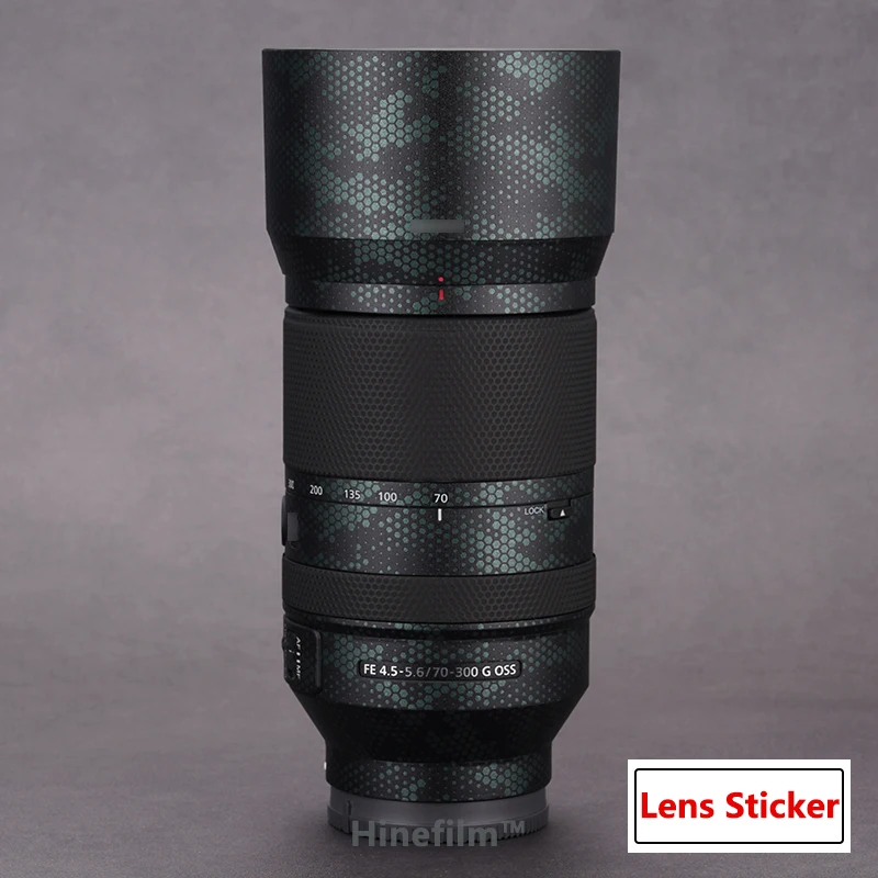 Per Sony Fe70-300 Lens Decal Skin Sel70300G Wrap Cover Per Sony Fe 70-300Mm F/4.5-5.6G Oss Lens Premium Sticker 70300 Skin