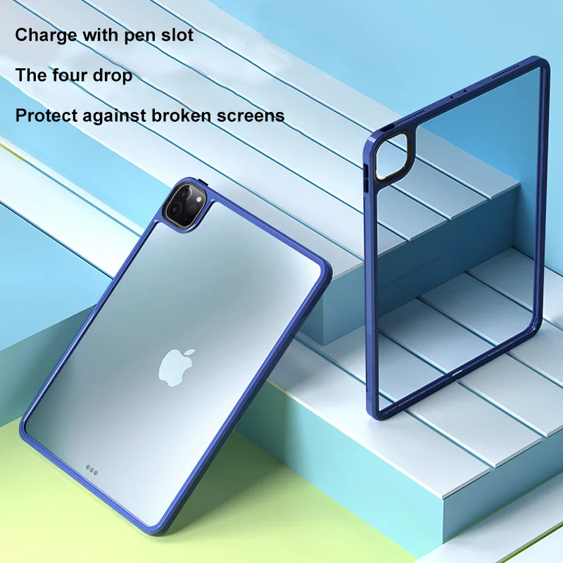2022 Nuovo Per Apple Ipad Custodia Protettiva Tablet Acrilico Trasparente Ipad Mini6 Custodia Protettiva Per Ipad Air4 Ipad Pro 2021 Capa