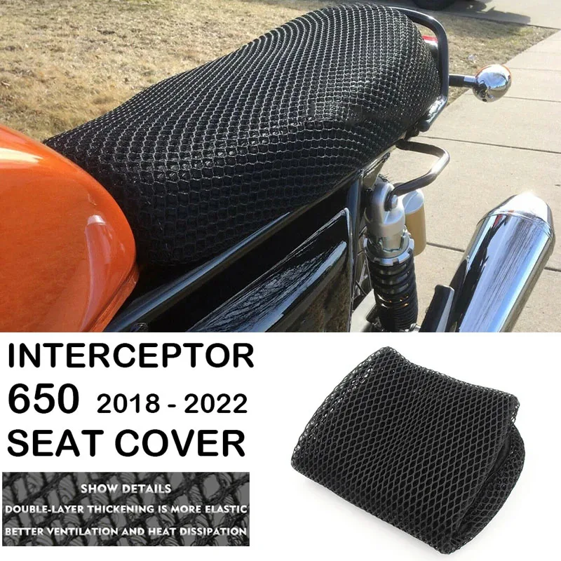 Interceptor 650 Accessori Coprisedile Moto Cuscino Antiscivolo Per Royal Enfield Interceptor 650 2018-2022