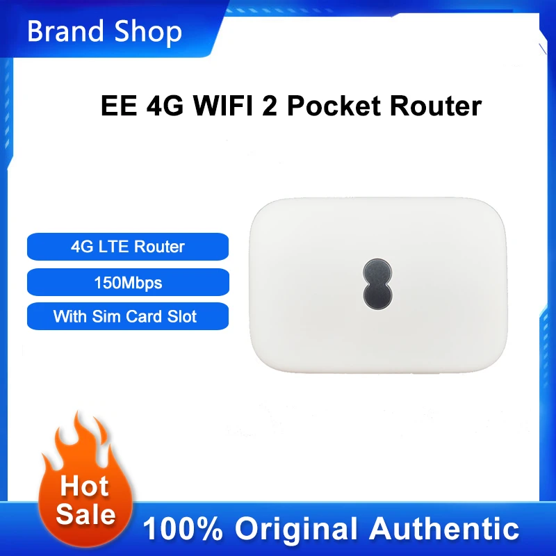 Sblocca Ee Wifi 2 4G Lte Router 150Mbps Modem Tascabile Hotspot Esterno Con Slot Per Sim Card Batteria Ripetitore Portatile 2200Mah