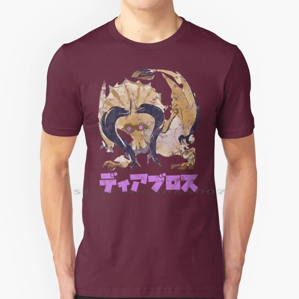Monster Hunter Rise Kanji Icon T Shirt 100% Cotone Monster Hunter Rise Japanese Kanji Gaming Gamer Switch Mhr Big Size 6Xl Tee