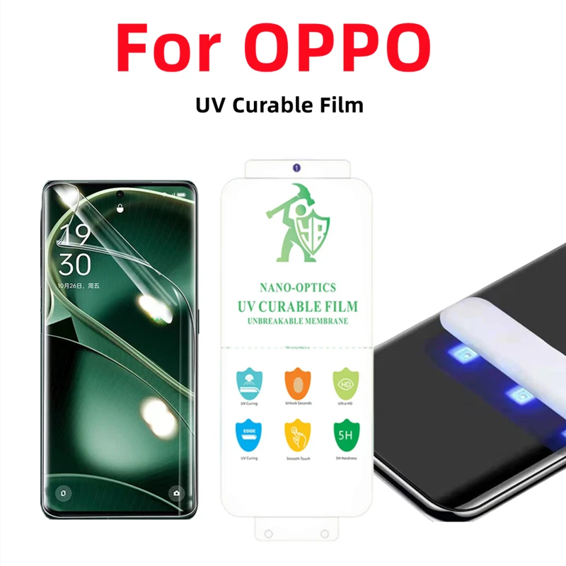 Pellicola Protettiva Hd 4 Pezzi Per Oppo Find X7 Ultra X6 X5 X3 X2 Pro Find X Oppo Reno 3/4/5/6/7/8/9/10/11 Pro Screen Protector Nano