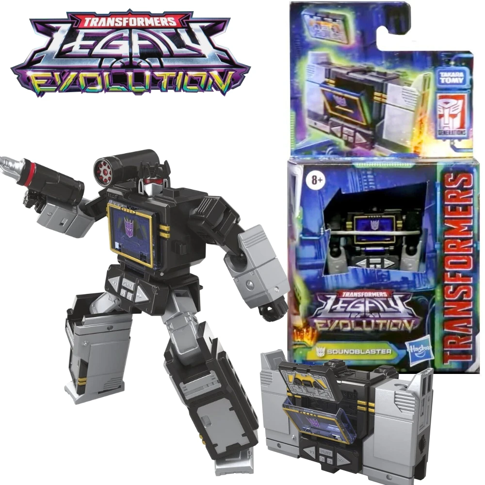In Magazzino Transformers Legacy Evolution Core Soundblaster Action Figure Toy Gift Collection
