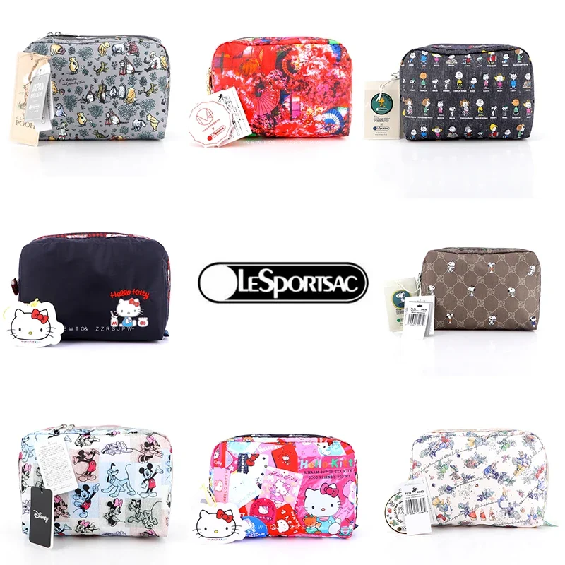 Lesportsac Bag 7121 Cartoon Hello Kitty Peter Rabbit Snoopy Doraemon Borsa Da Ragazza 16*23*7Cm Cambia Borsa