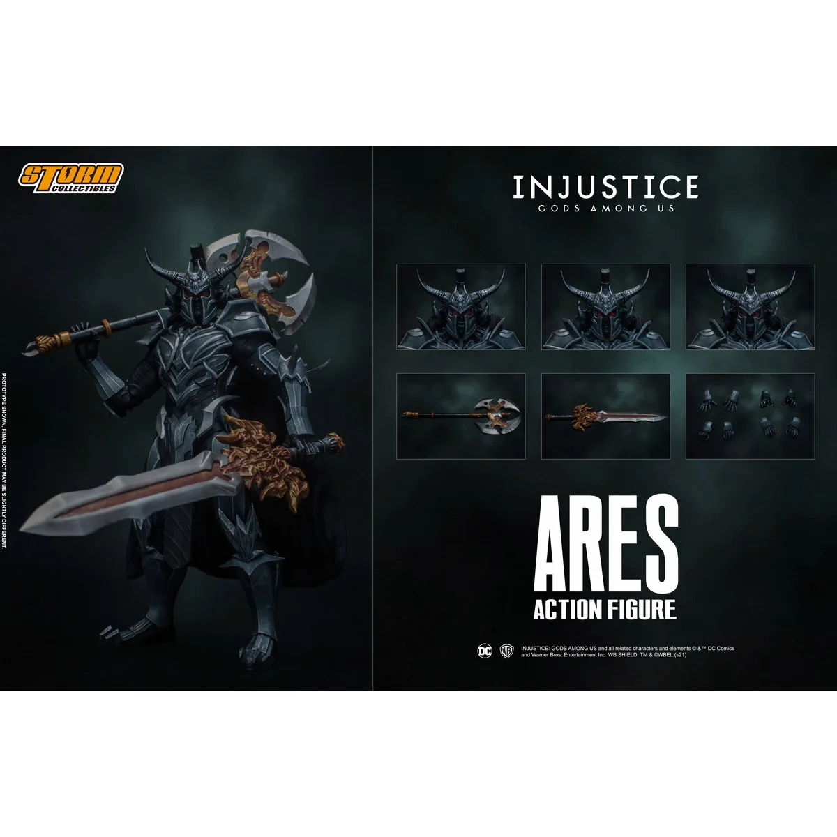 In Magazzino 100% Original Storm Toys Ares Dcij05 1/12 Injection League Character Model Art Collection Toy Gift