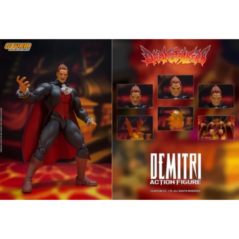 In Magazzino 100% Original Storm Toys 1/12 Cpds001 Demitri Vampire Game Character Model Mobile Doll Art Collection
