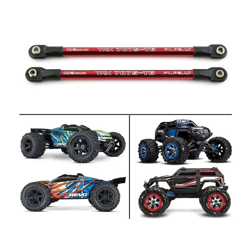 Catrc Metal Pull Link Rod Per Rc Car Traxxas E-Revo Summit Revo 5318X