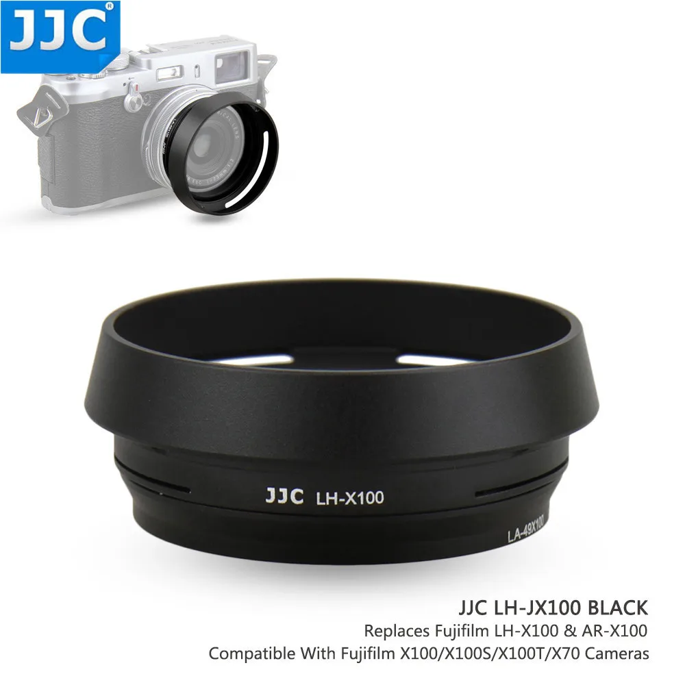 Paraluce Jjc Per Fujifilm X100 X100Vi X100V X100F X100S X100T X70 Con Anello Adattatore Da 49Mm Sostituisce Fujifilm Lh-X100 Paralume