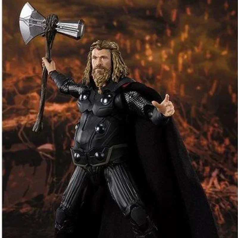 Hot Toys Marvel 16Cm Avengers Endgame Thor Action Figure Toys Natale Compleanno Regali Di Halloween Per Bambini