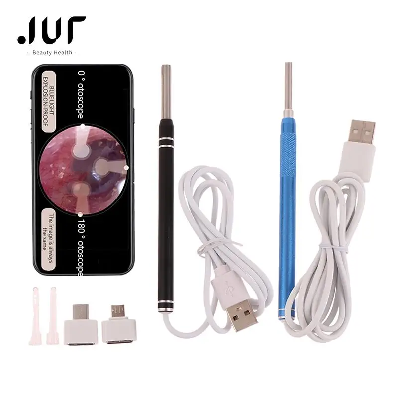 Hd Visual Ear Cleaning Tool Mini Camera Otoscopio Ear Health Care Usb Ear Cleaning Endoscopio Per Windows Pc Phones