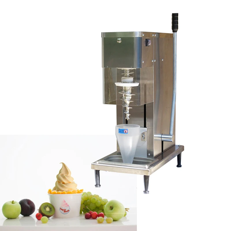 Soft Ice Cream Mixer Frozen Dessert Mixer Mcflurry Machine Oreo Cyclone Commercial Ice Cream Shop Restaurant Equipment