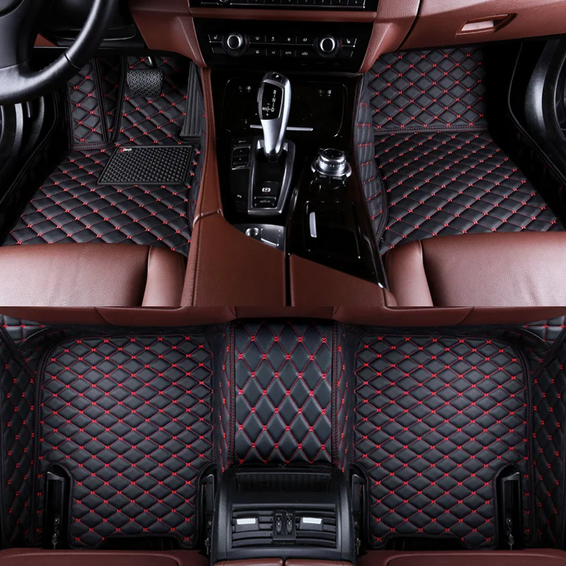Tappetini Auto Personalizzati Per Ford Mustang Gt500 Shelby 2005-2009 Gt-Svt 1995-2004 Accessori Auto Interni