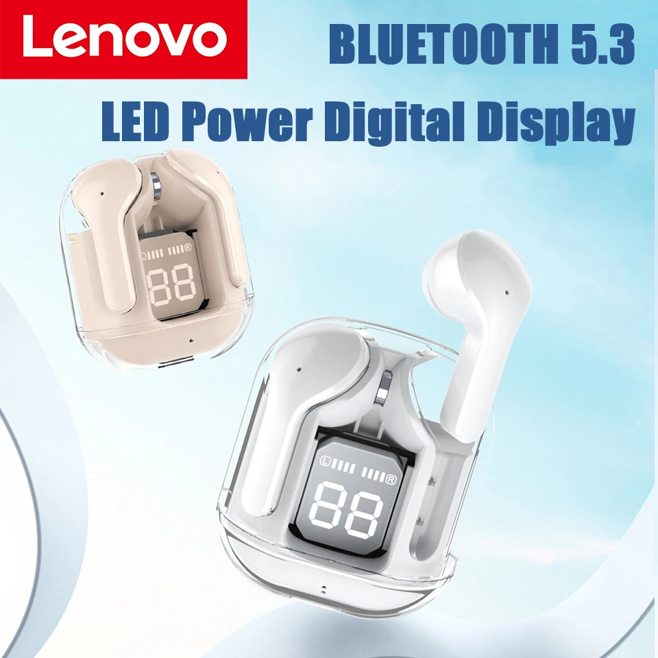 Lenovo Original T11 Wireless Mini Auricolari Led Power Display Digitale Tws Headset Stereo Sound Bluetooth-Compatibile 5.3 Per Sony