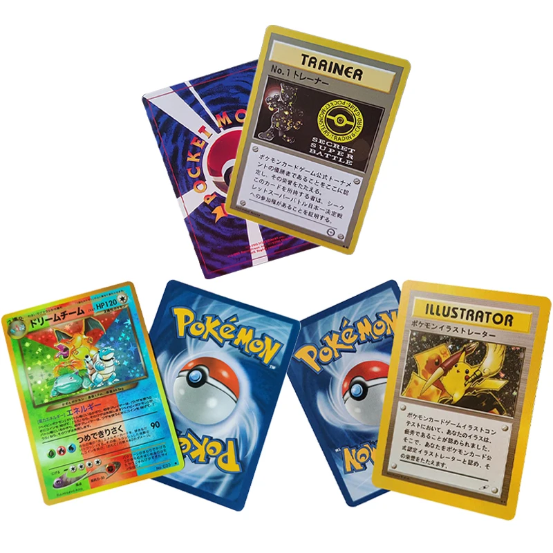8.8*6.3Cm Pokemon Card Giapponese Fai Da Te Self Made Flash Card Magikarp Pikachu Collection Trading Card Game Toys For Child