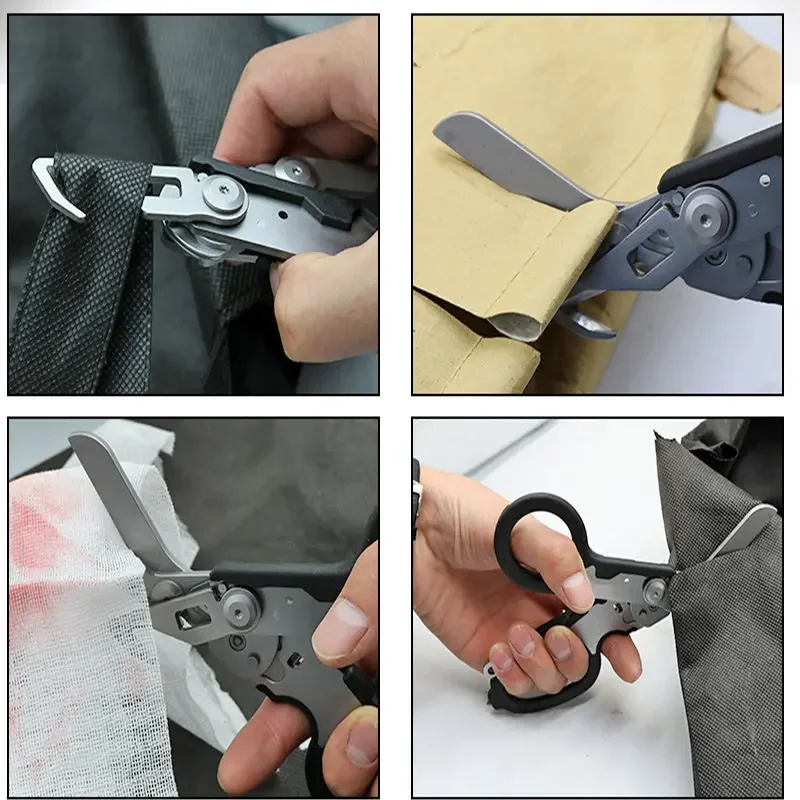 Strumento Forbici Raptors Combinazione Multifunzione Aid Tactical First Expert Leatherman Survival Gadget Pieghevole All'Aperto