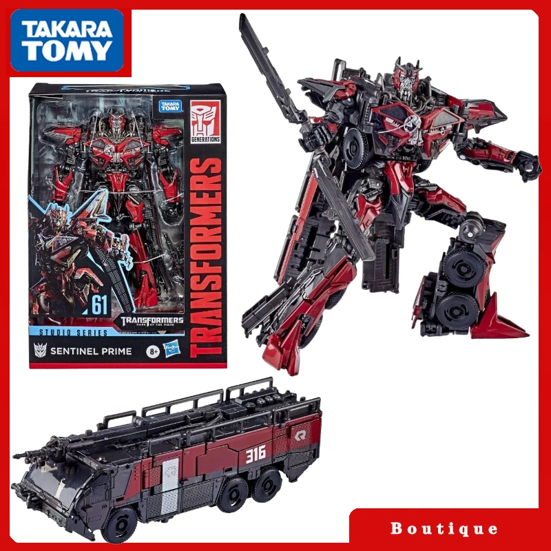 In Magazzino Transformers Toys Studio Series Ss61 Voyage Class Sentinel Prime Action Figures Regali Per Bambini Hobby Classici Da Collezione