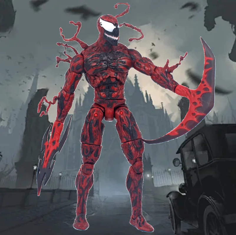 Hot Toys Movie Strage Mobile Venom Venom Venom 2 Magic Spider Man Marvel Hero Decoration Red Doll Artigianato