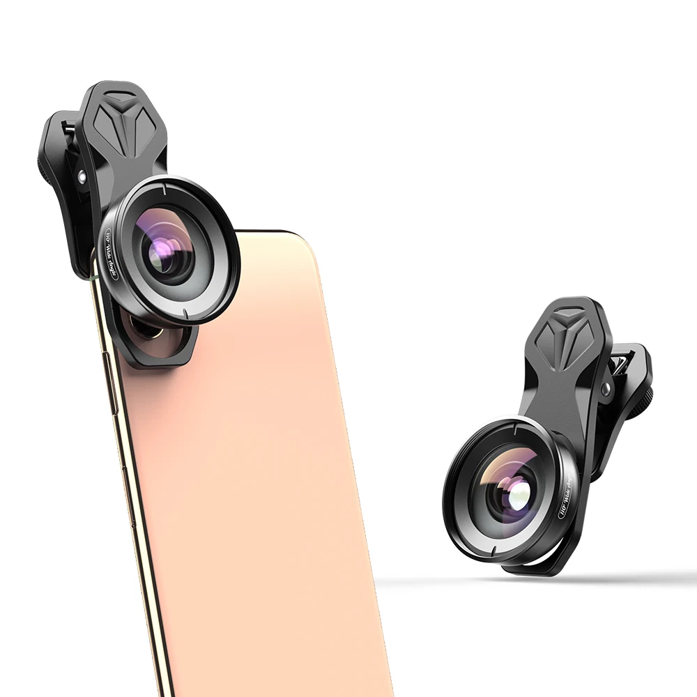 Wholesale Apexel 4K Hd 110 Wide Angle Lens Hb110 Phone Camera Lens Glass Photography For Cellhone