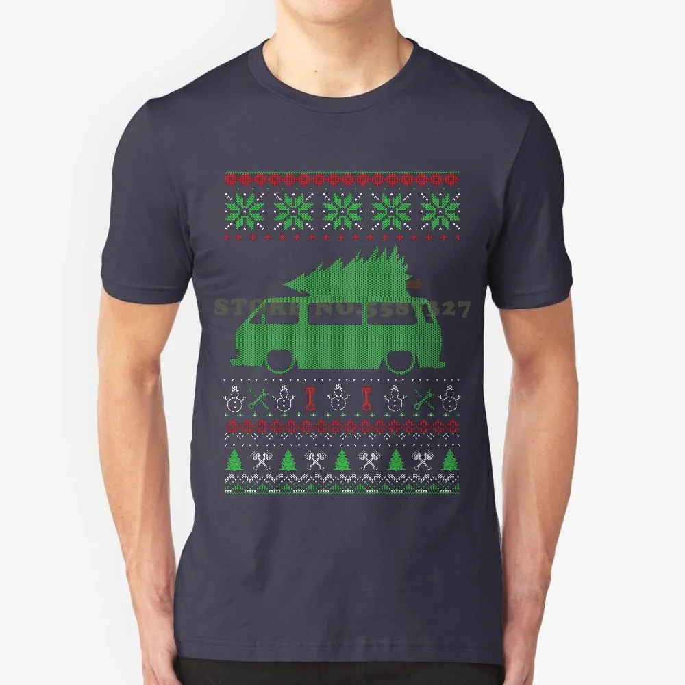 T3 Bus Van Bulli Natale Brutto Maglione Natale Nero Bianco Tshirt Per Uomo Donna T3 T3 Regalo T3 Appassionato T3 Tuning T3 Lover T3