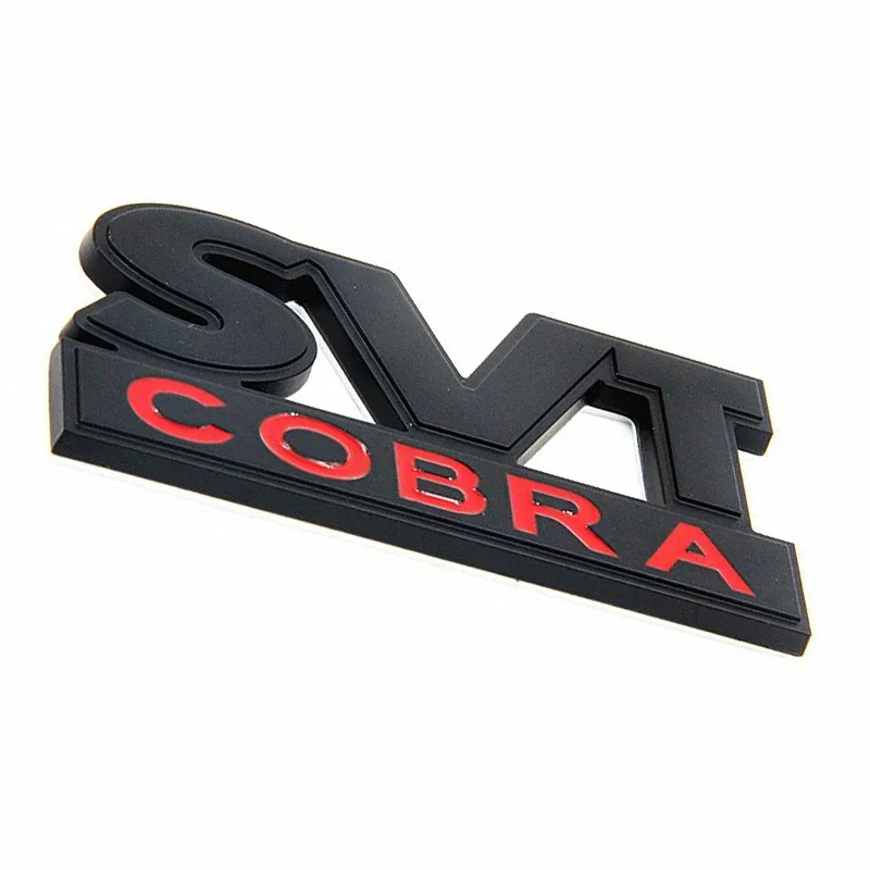 1 Pezzo 3D Svt Cobra Symbol Car Truck Adesivo Emblema In Lega Di Alluminio