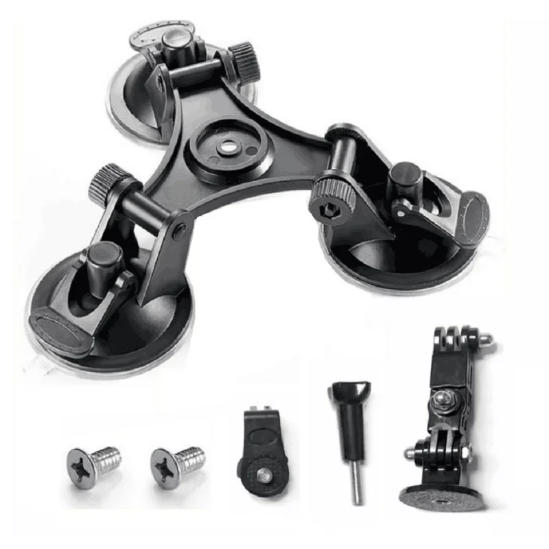 Per Gopro Hero 12 Triangolo Ventosa Auto Potente Ventosa Staffa Di Montaggio Per Gopro Hero 12 11 10 9 Accessori