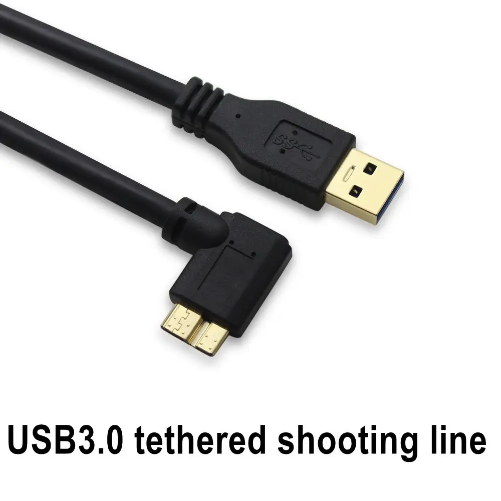 Cavo Dati Per Fotocamera Digitale Micro Usb3.0 Di Marca Compatibile Per Canon 5Ds 5Dsr 5 D4 7 D2 1 Dx2 Black Usb3.0 Camera Linea Di Tiro Online