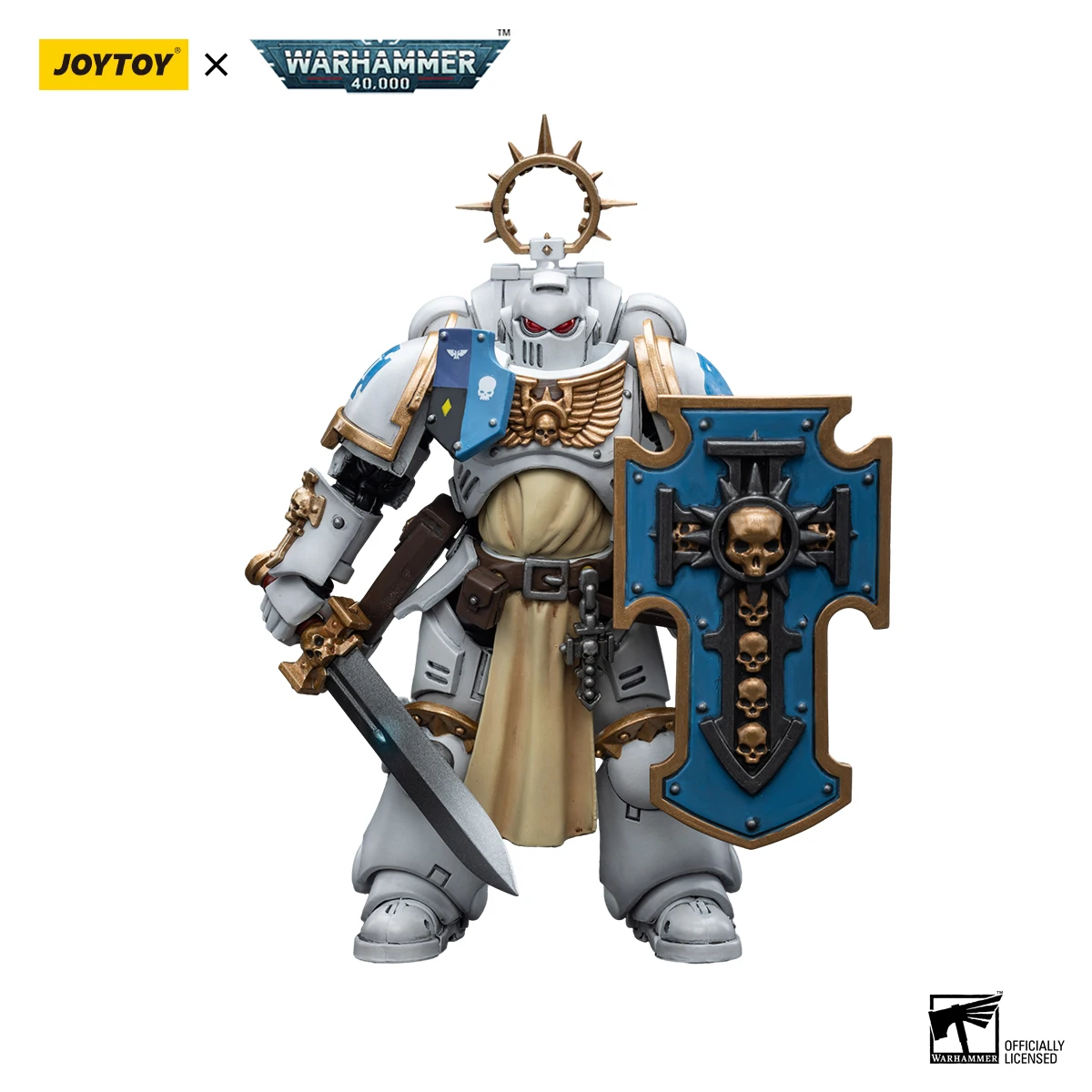 Joytoy 1/18 Action Figure Warhammer 40K White Cons Bladeguard Modelli Di Collezione Veterano