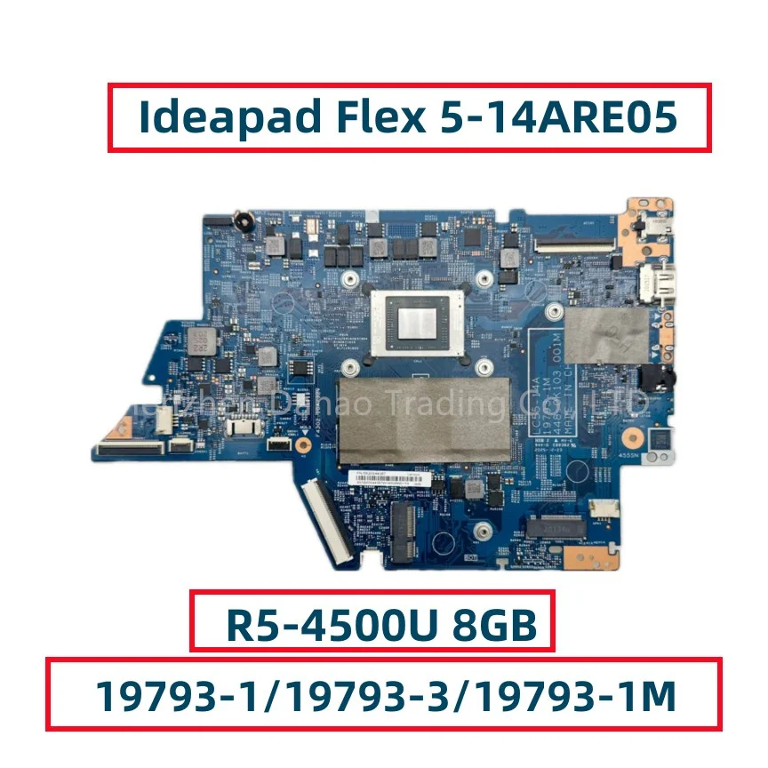 19793-1/19793-3/19793-1M Per Scheda Madre Del Computer Portatile Lenovo Ideapad Flex 5-14Are05 Con Ryzen R5-4500U 8Gb-Ram