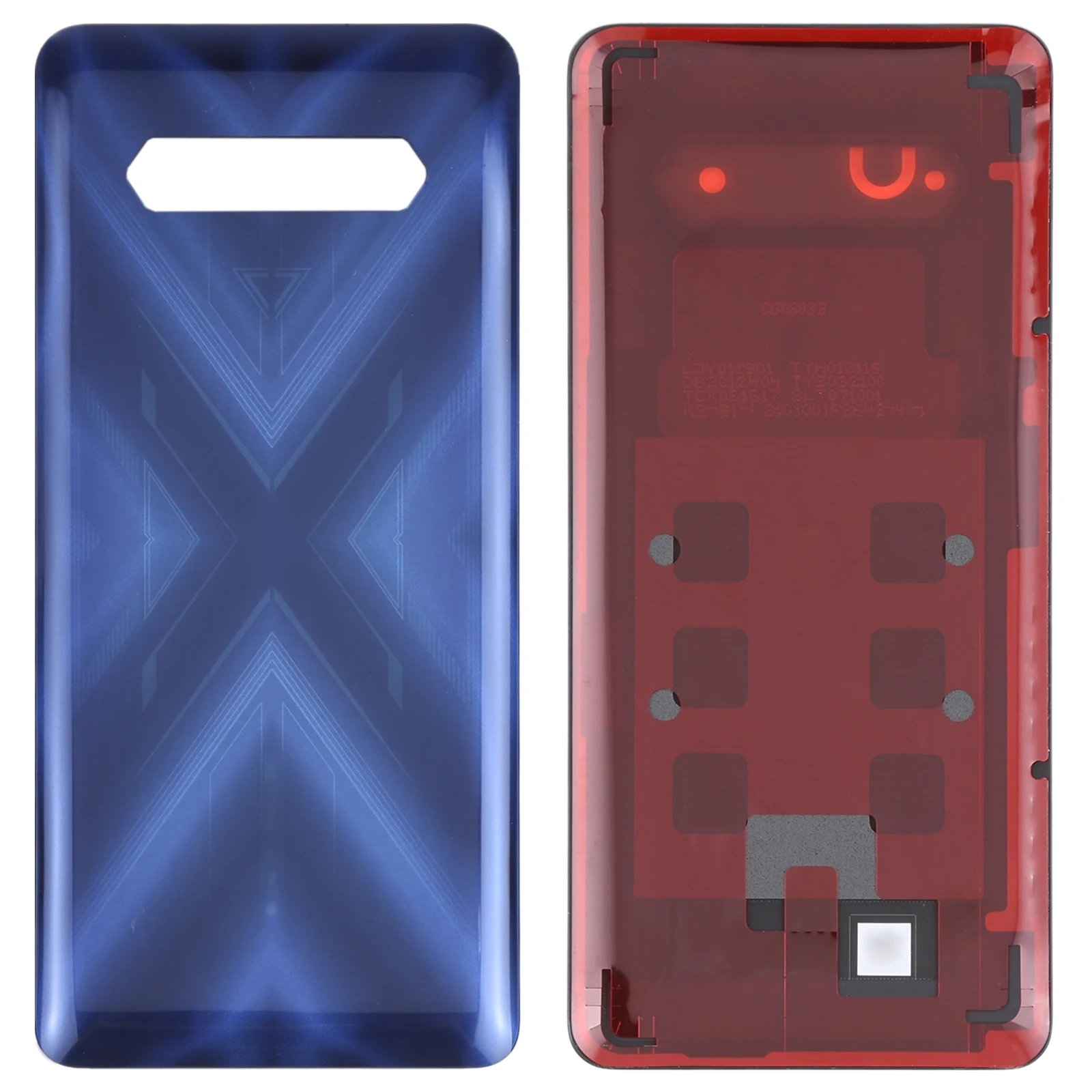 Coperchio Posteriore Batteria Originale Per Xiaomi Black Shark 4 / Shark Prs-H0 / Shark Prs-A0