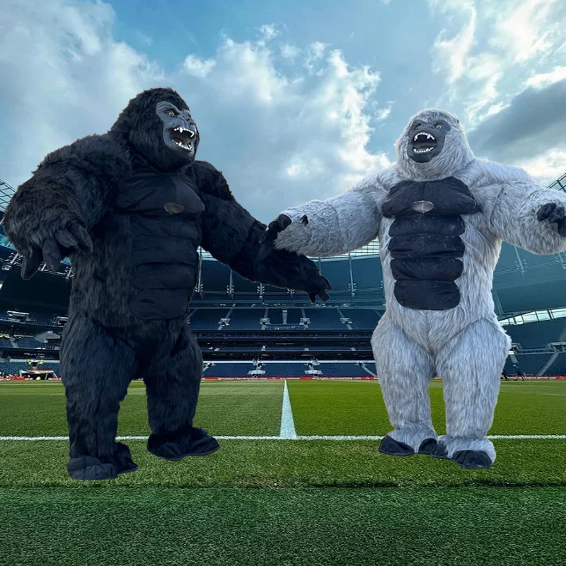 King Kong Gigante Gonfiabile Gorilla Costume 2.6M Hulk Mascotte Costume Halloween Peluche Mascotte Animale Venezia Carnevale Indumento