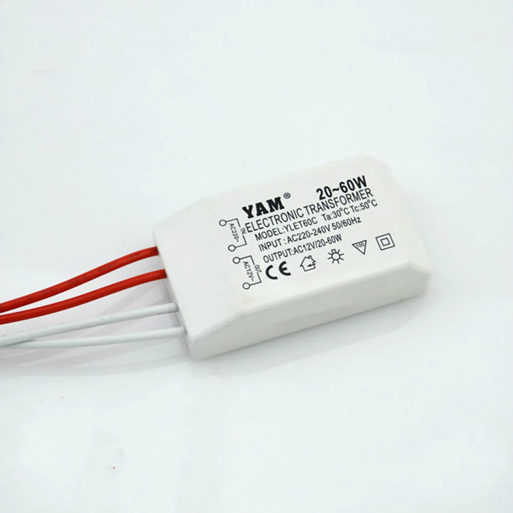 220V Al Convertitore Elettronico Di Tensione Del Trasformatore Di Ca 12V 20 Al Trasformatore Dell'Alimentazione Elettrica Del Driver Della Luce Dell'A