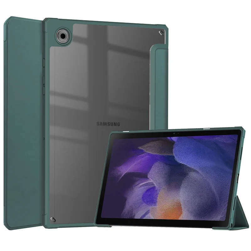 Per Samsung Galaxy Tab A8 Sm-X200 X205 Supporto Antiurto Posteriore Trasparente A8 10.5 Pollici 2021 X200 X205 X200 X205 Custodia Per Tablet