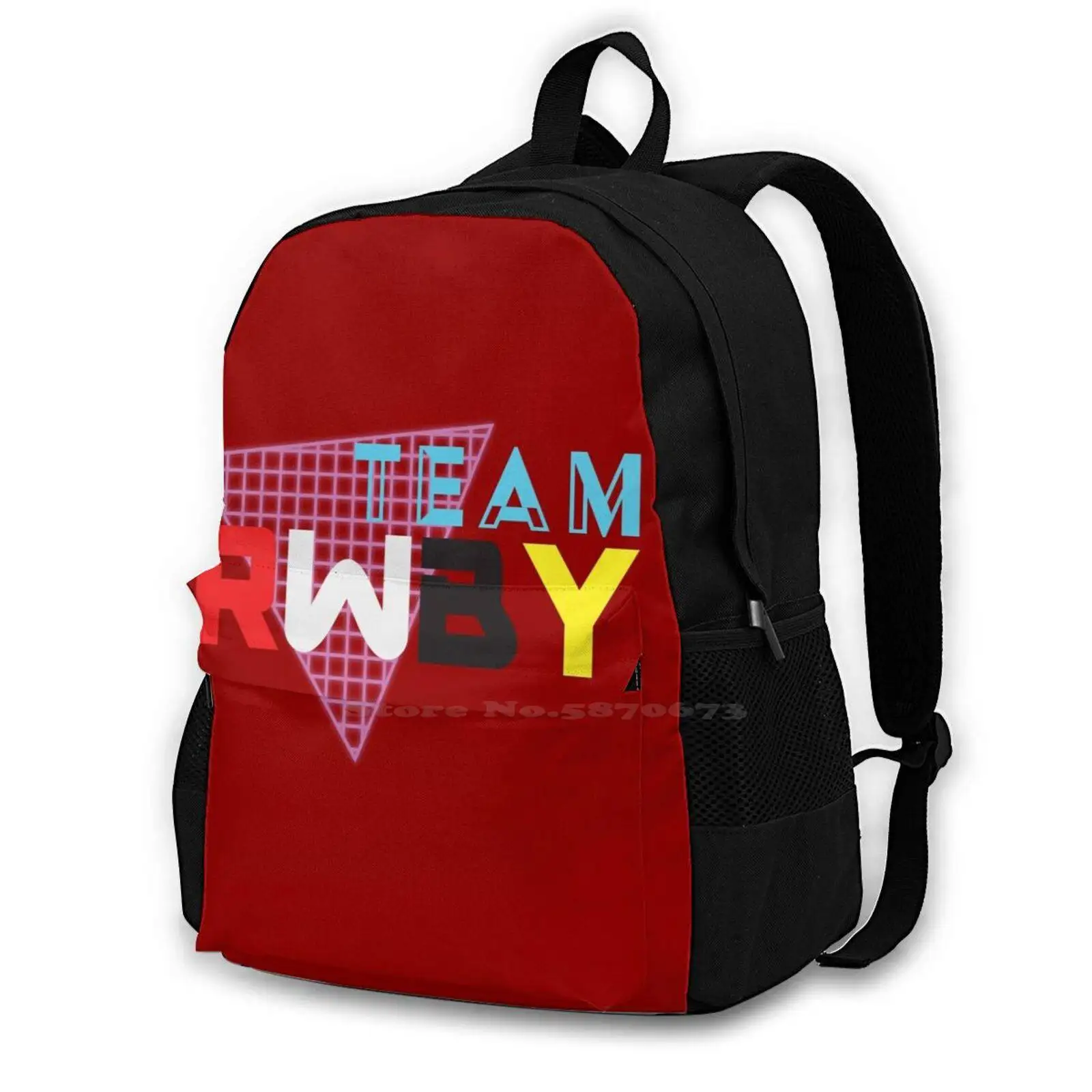 Team 80S Style 3D Print Design Zaino Borsa Casual Jnpr Yang Xiao Long Weiss Schnee Blake Belladonna Ruby Rose Jaune Arc Cardigan