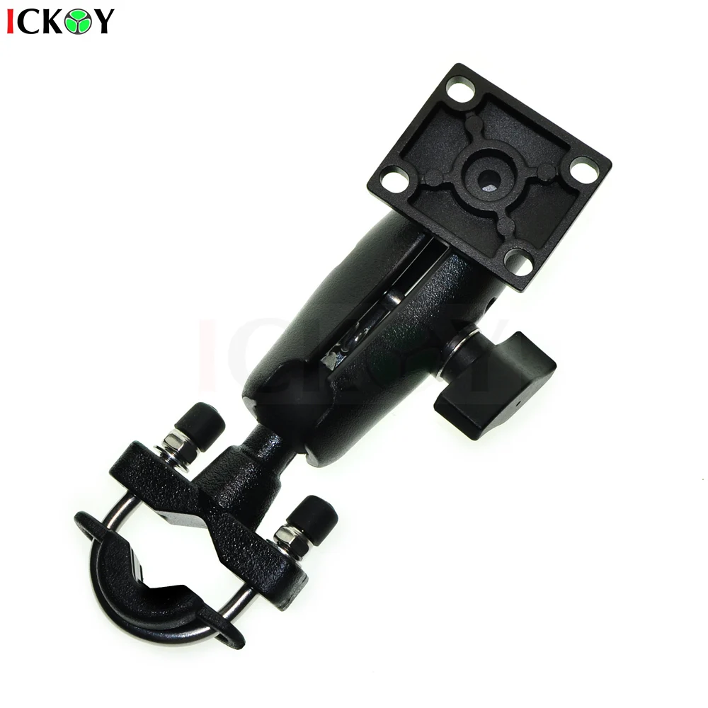 Kit Di Montaggio Manubrio U-Bolt + Staffa Piastra Quadrata Per Garmin Montana 750I 700 750 700I 680 650 Zumo Xt Gpsmap 276Cx Overlander
