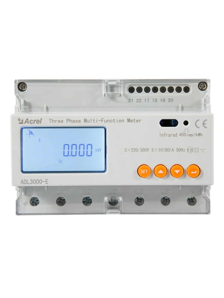 Acrel Dtsd1352-C 3 Fasi 3*230/400V 1(6)A Ct Input Zero Export Energy Meter Per Inverter Sungrow Sg30Cx Sg50Cx